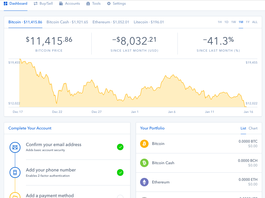 coinbase status page