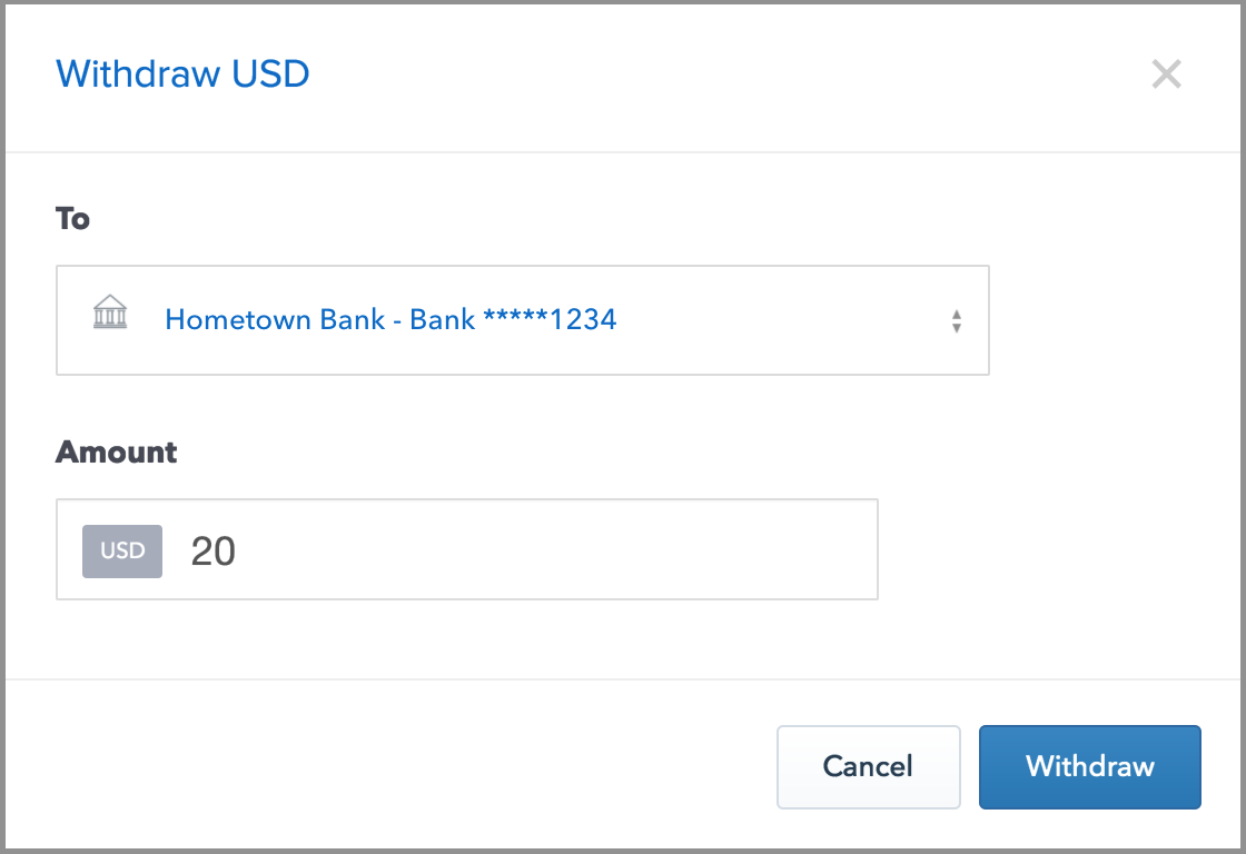 Long Long For Usd Withdrawal Coinbase How Do I Get Started With Bitcoin - 