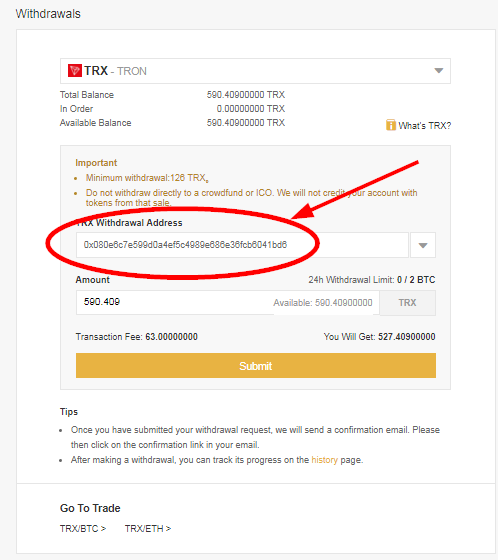 Move bitcoin from coinbase to wallet