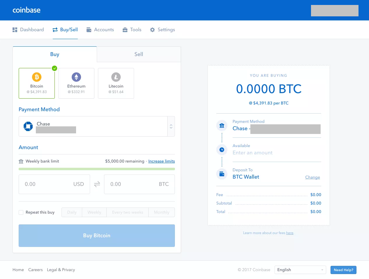 coinbase total deposits