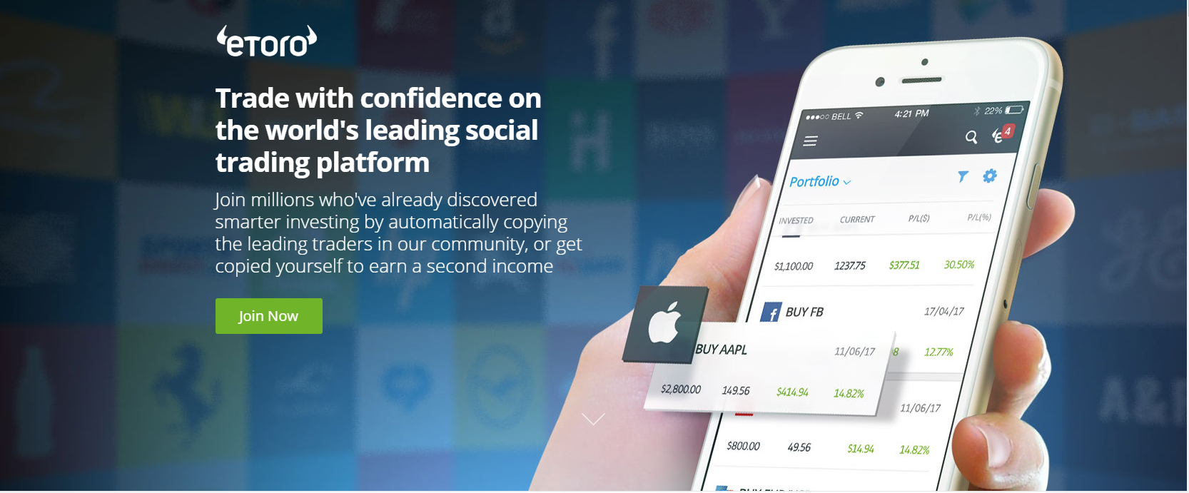 Social Trading Platform eToro