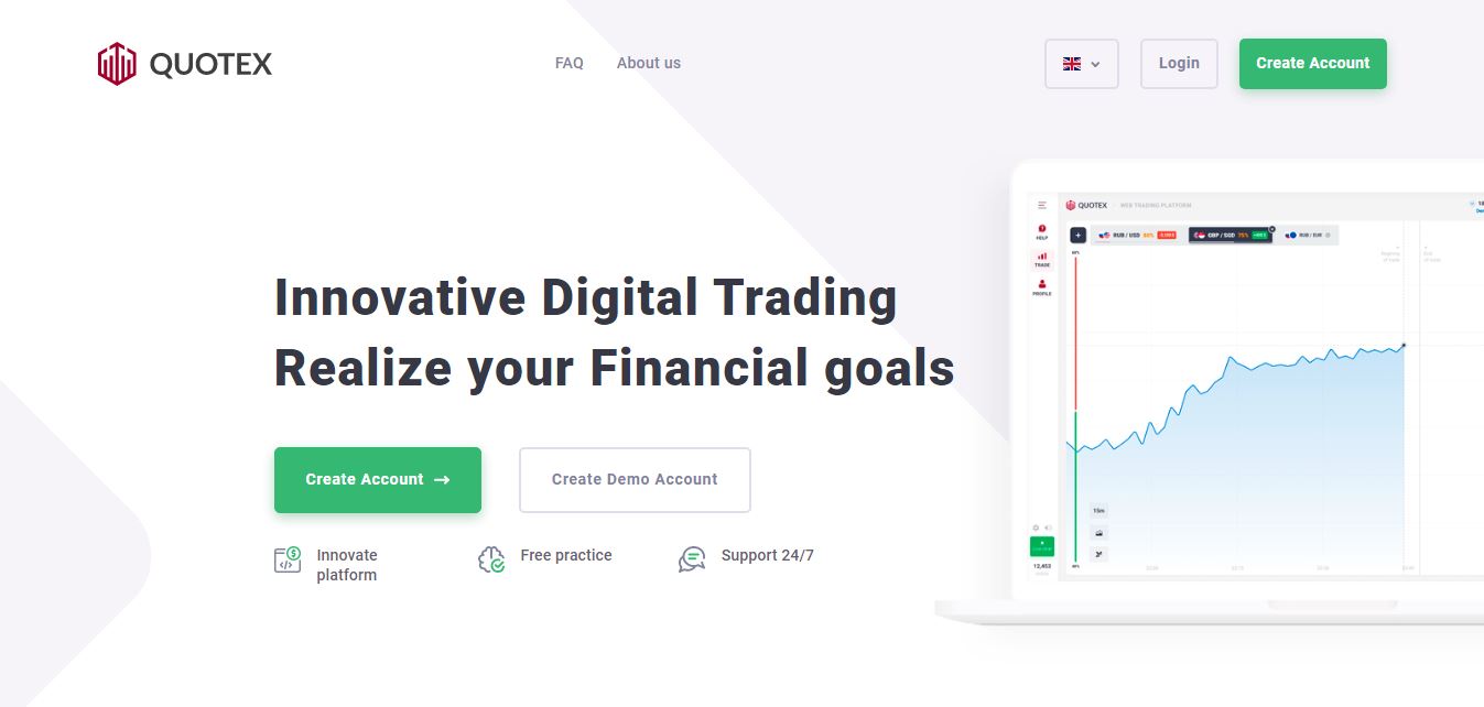 Try Quotex with a free demo