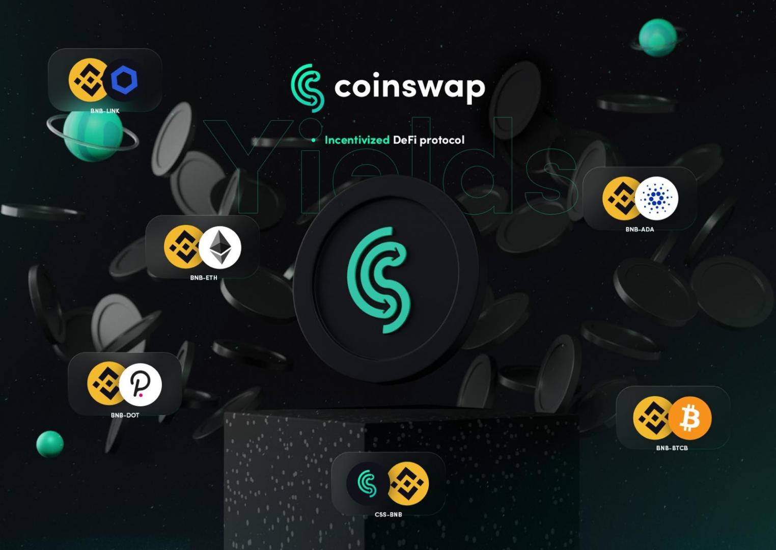 CoinSwap Space Adds Staking Pools With ADA Rewards | ChainBits