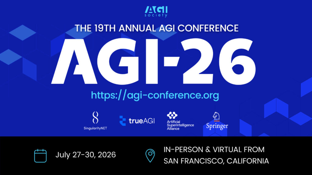 AGI-26 Confirms Keynote Speakers and Expanded Lineup for San Francisco Conference