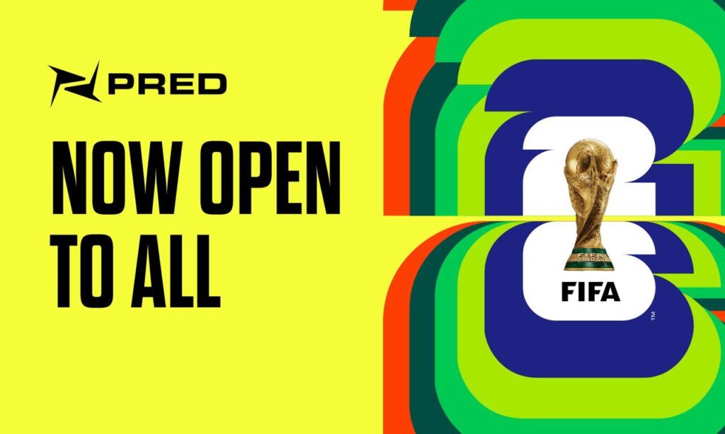 PRED Opens Public Access for Unique FIFA World Cup Prediction Markets, After Private Beta Hits 86% Retention