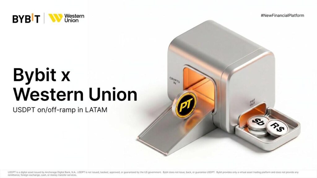 Bybit Becomes First Major Crypto Exchange to Integrate Western Union’s USDPT Stablecoin, Bridging Two Financial Worlds Through One Stablecoin